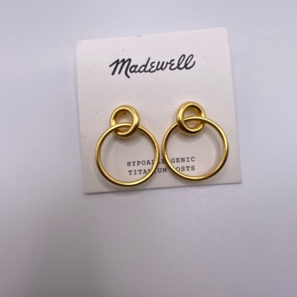 Madewell Jewelry - NWT MADEWELL gold hoops